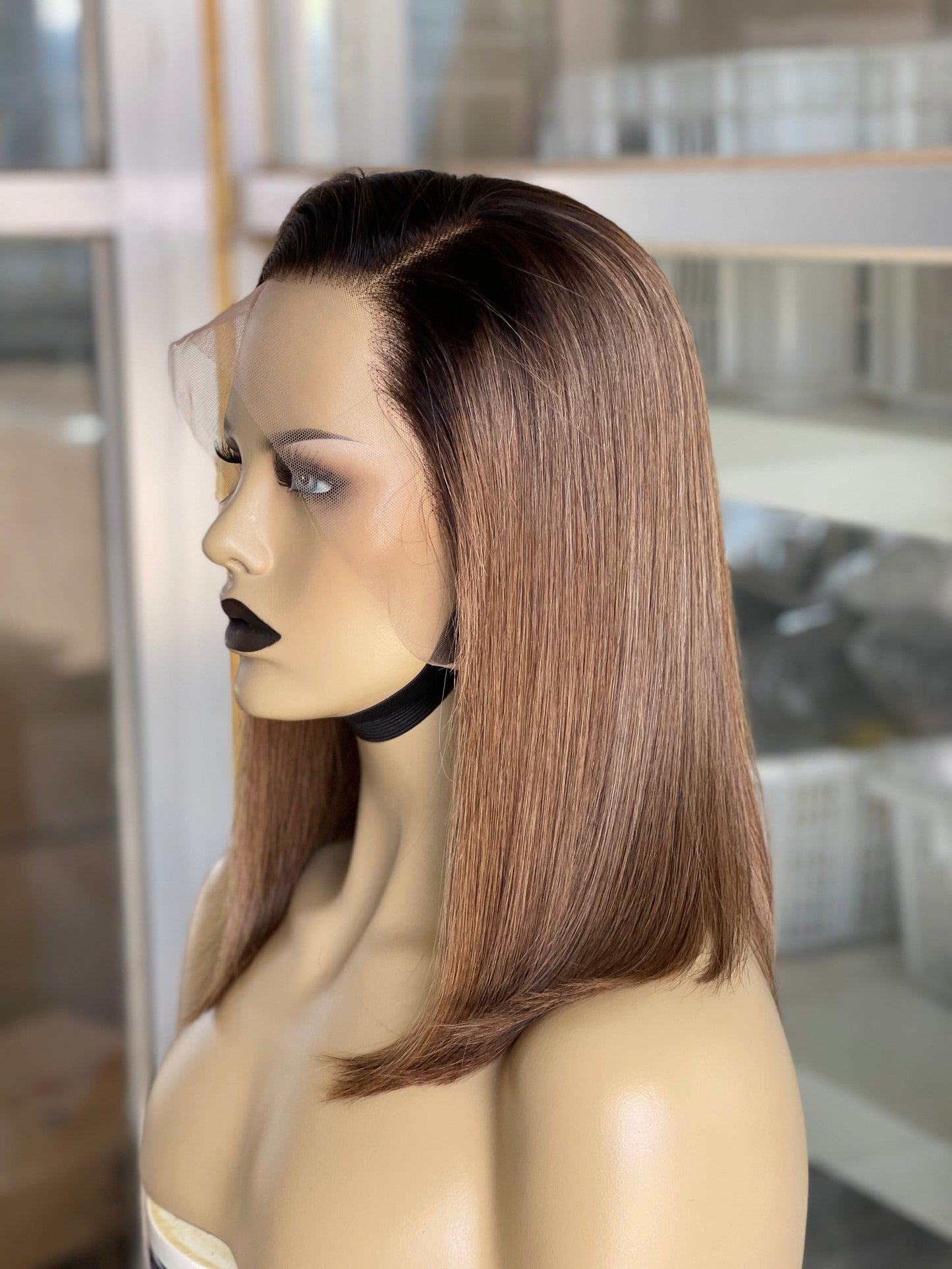 Original Glueless Ombre Brown Hair Wigs Perucas Cabelo Humano Original Lace Front Wig Human Hair Wigs For Black Women