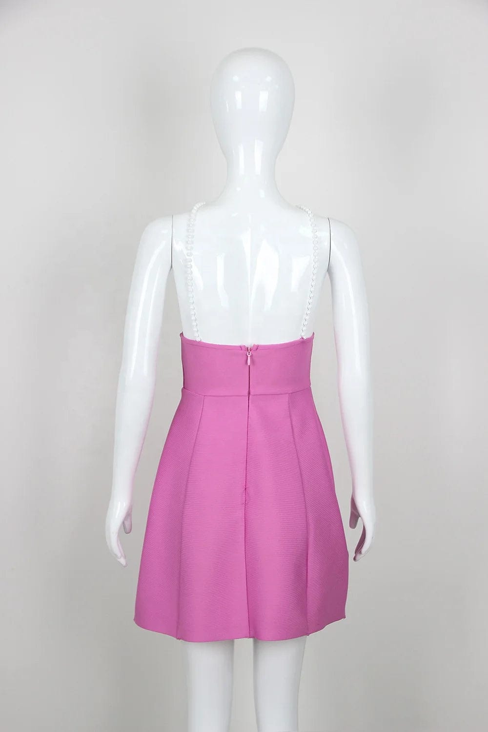 OUDINA Boutique Wholesale Clothing Fashion Pearl Sling Flower Short Lady Dress Bandage Dresses For Women