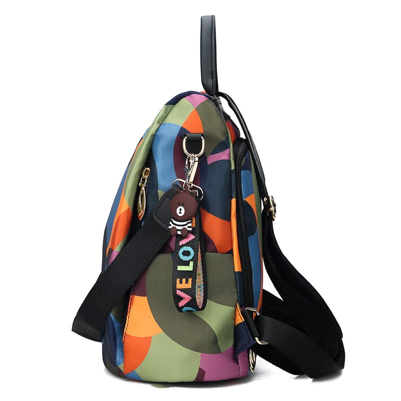 Oxford fabric anti-theft backpack women's 2022 new women's outdoor camouflage backpack