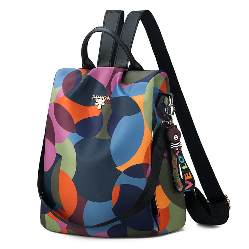 Oxford fabric anti-theft backpack women's 2022 new women's outdoor camouflage backpack