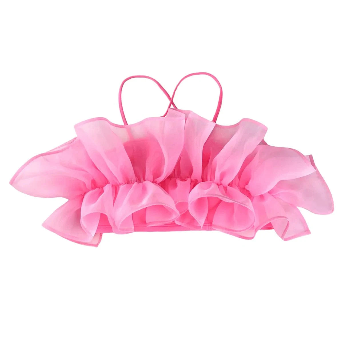 P955 Versatile Camisole Sexy Nightclub Short Mesh Women's Top