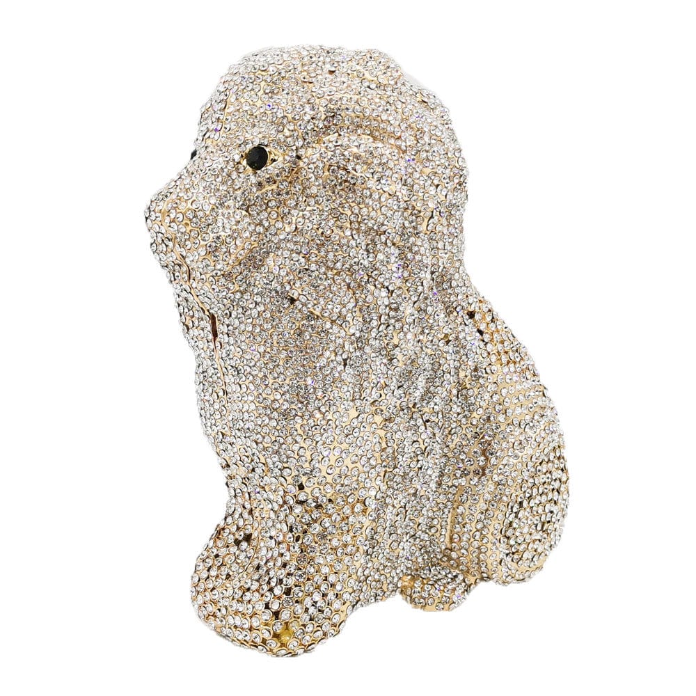 panda 11*6*15 cm / 220-FG-lion-SILVER Panda Shaped Handbag Purse Women Diamond Clutch Animal Bear Shaped Bling Evening Bag