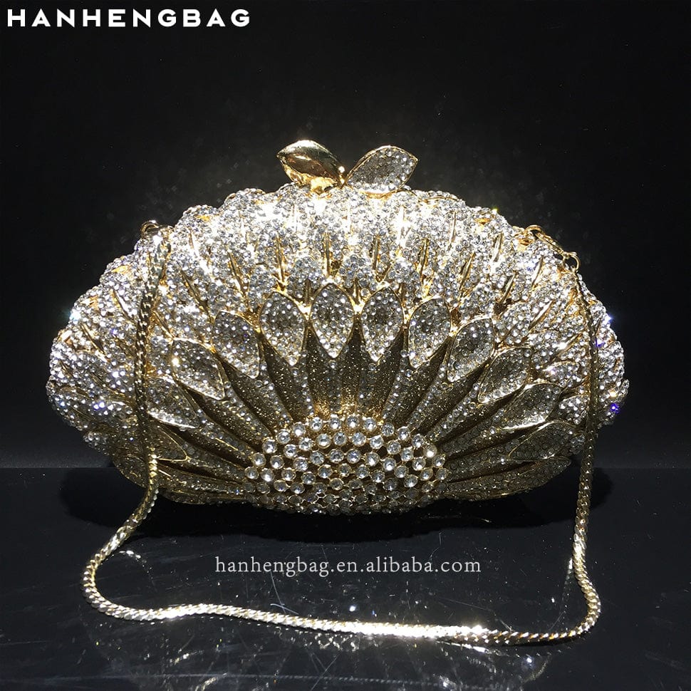 Peacock Clutch gold Women pocket Lipstick Rainbow Violin diamond party skull handbag rhinestone ice cream clutch popcorn fox purse evening bags