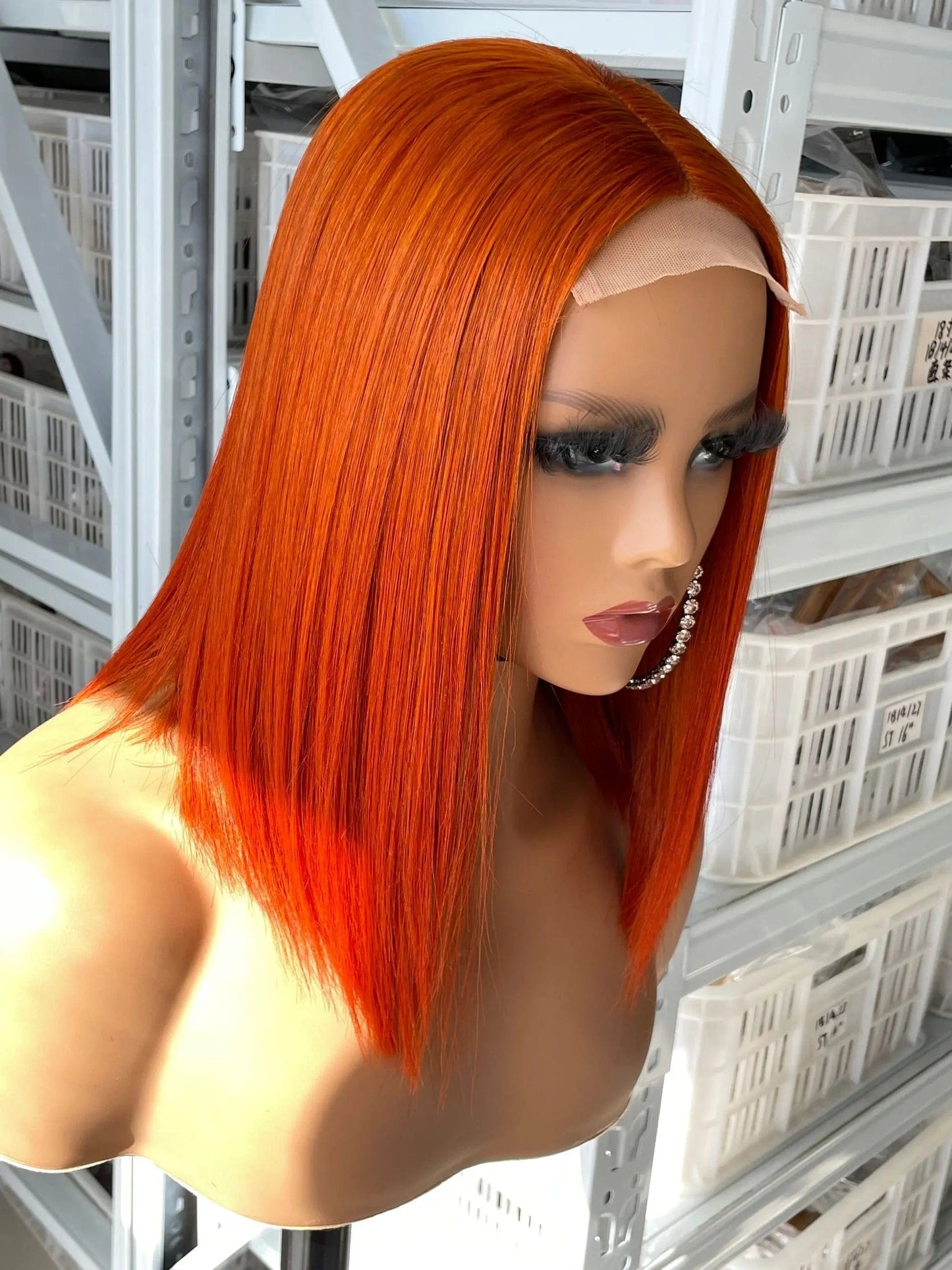 Piano Color Double Drawn Short Bob Wig