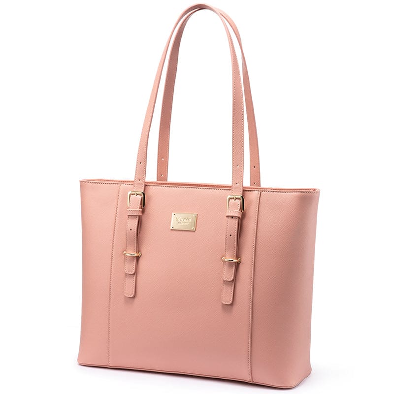 pink Lovevook handbag Amazon high quality  women handbags dropshipping large ladies office tote shoulder bags 15.6 women laptop bags