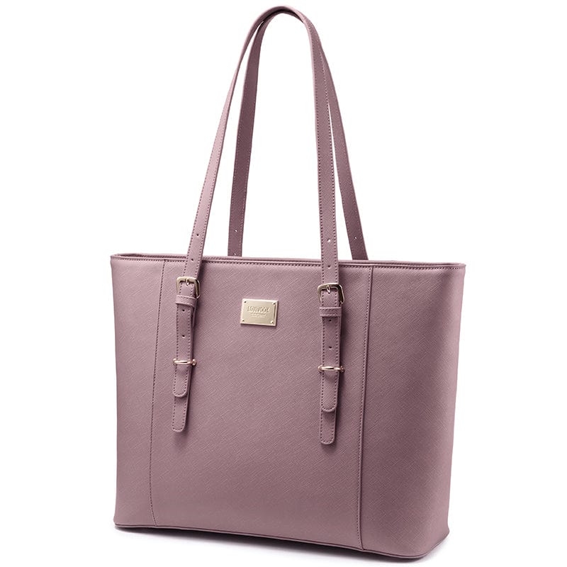 pink purple Lovevook handbag Amazon high quality  women handbags dropshipping large ladies office tote shoulder bags 15.6 women laptop bags