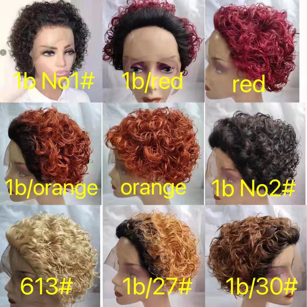 pixie cut / 13x1 1b/30# Goodluck Summer Hot Sale Short Pixie Cut Transparent Lace Wig Human Hair Cheap Short Pixie Wigs For Black Women Perruque Naturel