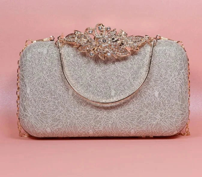 Plain Color Women Crossbody Shoulder Bag Evening Clutch Bags With Straps