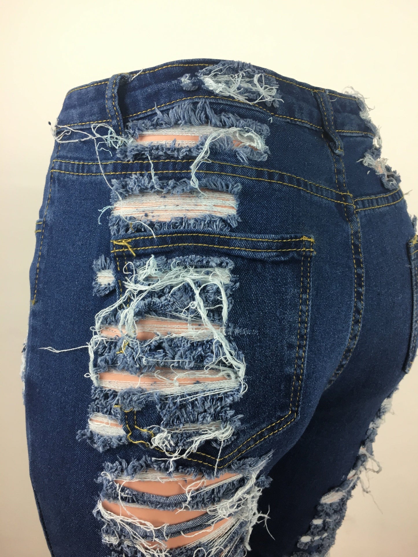 plus size fashion flare trend bell bottom distressed denim ripped jean women
