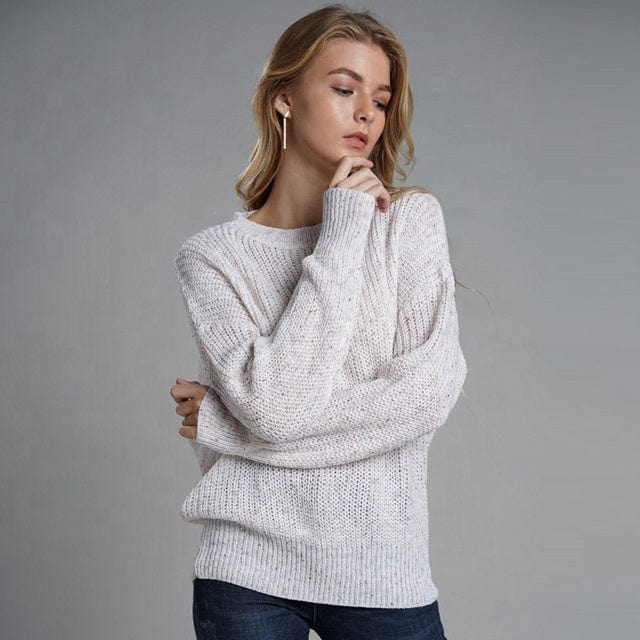 plus size / White Jumper Sweaters Woman Knit Autumn Winter Fashion Women Open Back Sexy Sweater De Mujer Backless Belt Tie Pure Knitted Pullover