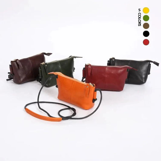 Popular Fashion Messenger Bag Genuine Leather Cross-body Bag for Women