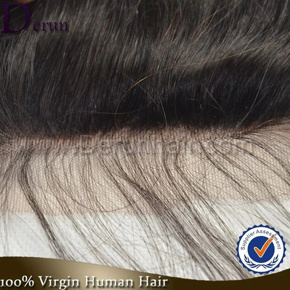 Pre plucked 4*4 5*5 6*6 13*4 13*6 HD Transparent Lace Frontal Closure cuticle aligned raw virgin hair No tangle No shedding