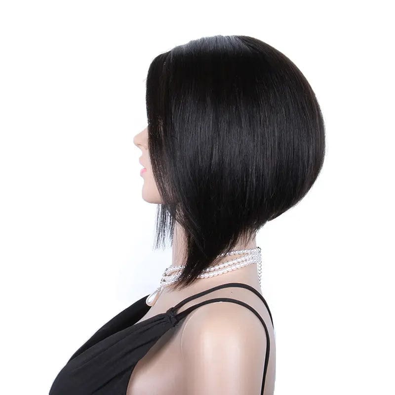 Pre Plucked Hairline Indian Hair Perruque Short Bob Pixie Cut Wig Human Hair Full Lace Wig Vendors With Baby Hair