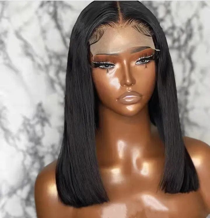 Pre Plucked Highlight Brown Color Loose Wave Burmese Raw Hair Lace Closure Wigs for Black Women