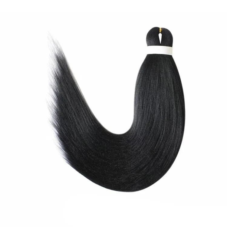 Pre - Stretched Braiding Hair Perm Yaki Jumbo Braids Synthetic Hair Extensions Easy braid Hair
