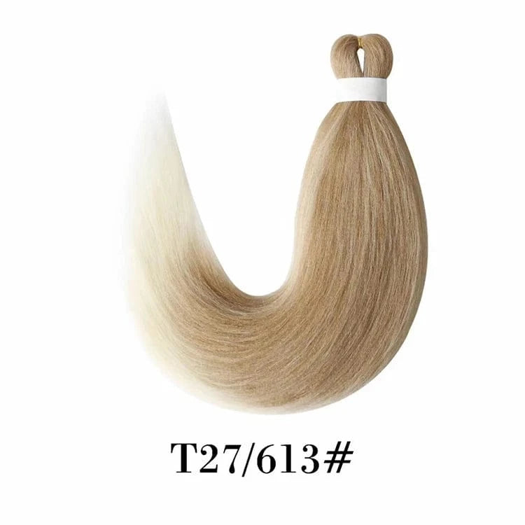 Pre - Stretched Braiding Hair Perm Yaki Jumbo Braids Synthetic Hair Extensions Easy braid Hair