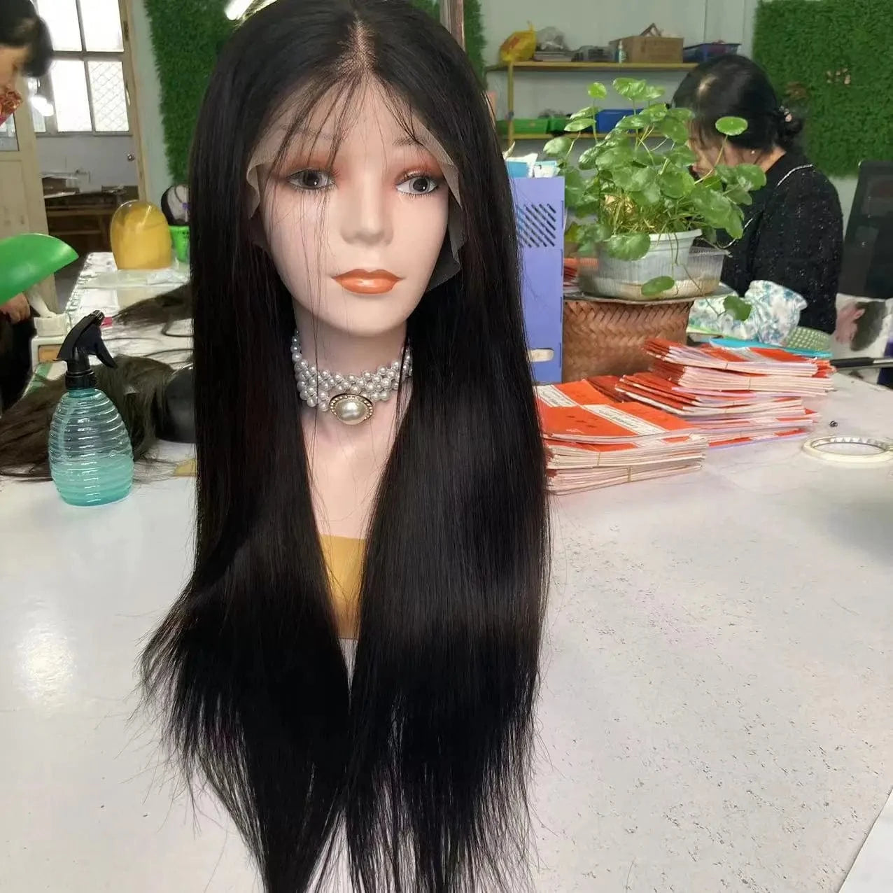 Promotion price 13x4 transparent HD lace frontal wig raw virgin human hair easy to bleach 613 human hair wigs