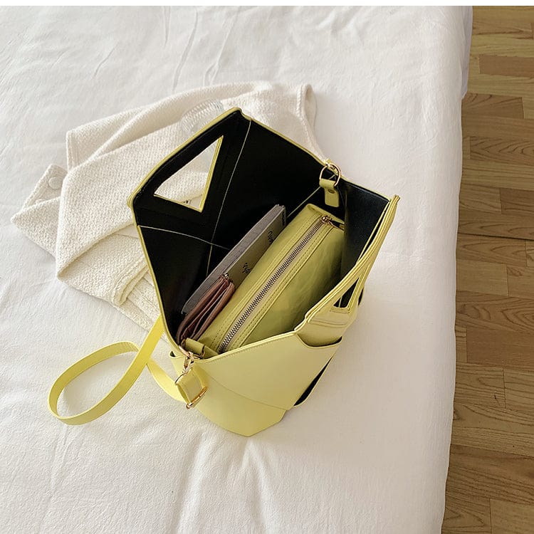 Pu Leather New Fashion Ladies Shoulder Bags Weave Tote Bag Luxury Purses and Handbags Luxury Women 2022