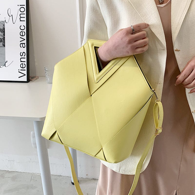 Pu Leather New Fashion Ladies Shoulder Bags Weave Tote Bag Luxury Purses and Handbags Luxury Women 2022