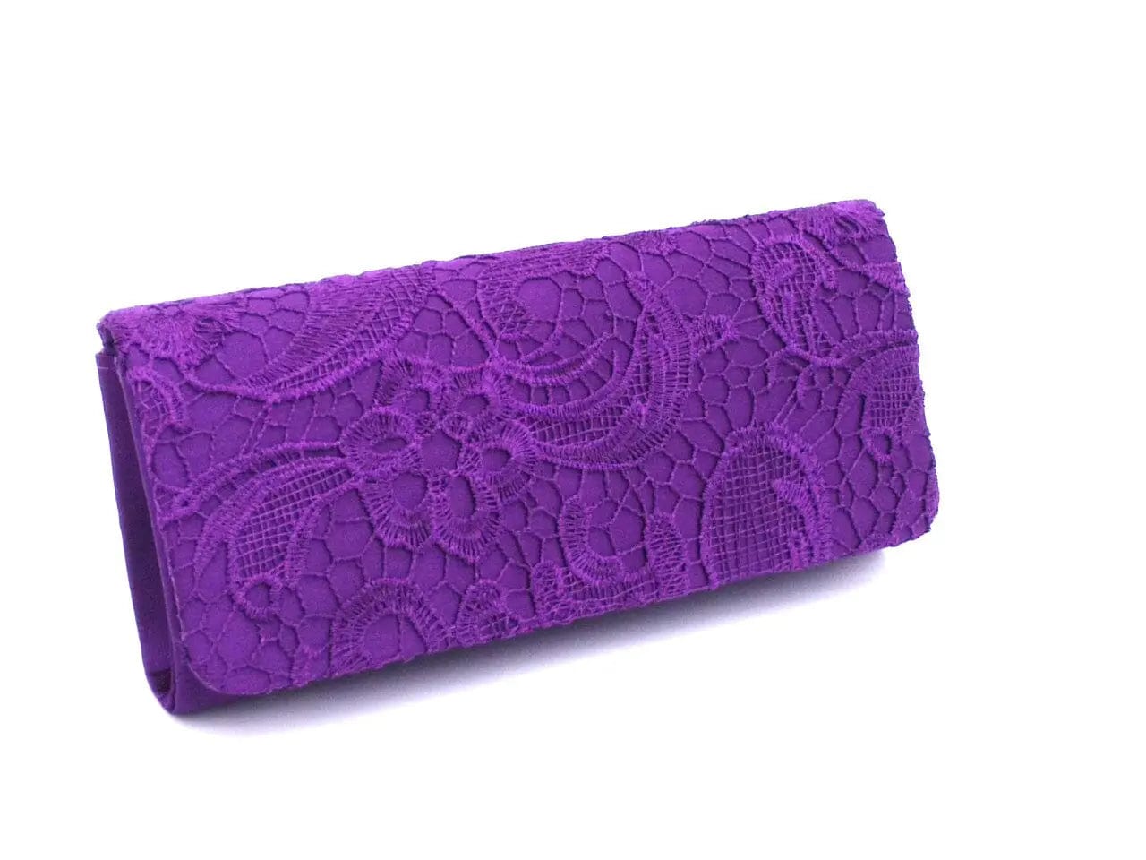 Purple Hot Selling Fashionable Satin Satin Lace Dinner Bridal One Shoulder Fashion Korean Banquet Bag Clutch Evening Bag