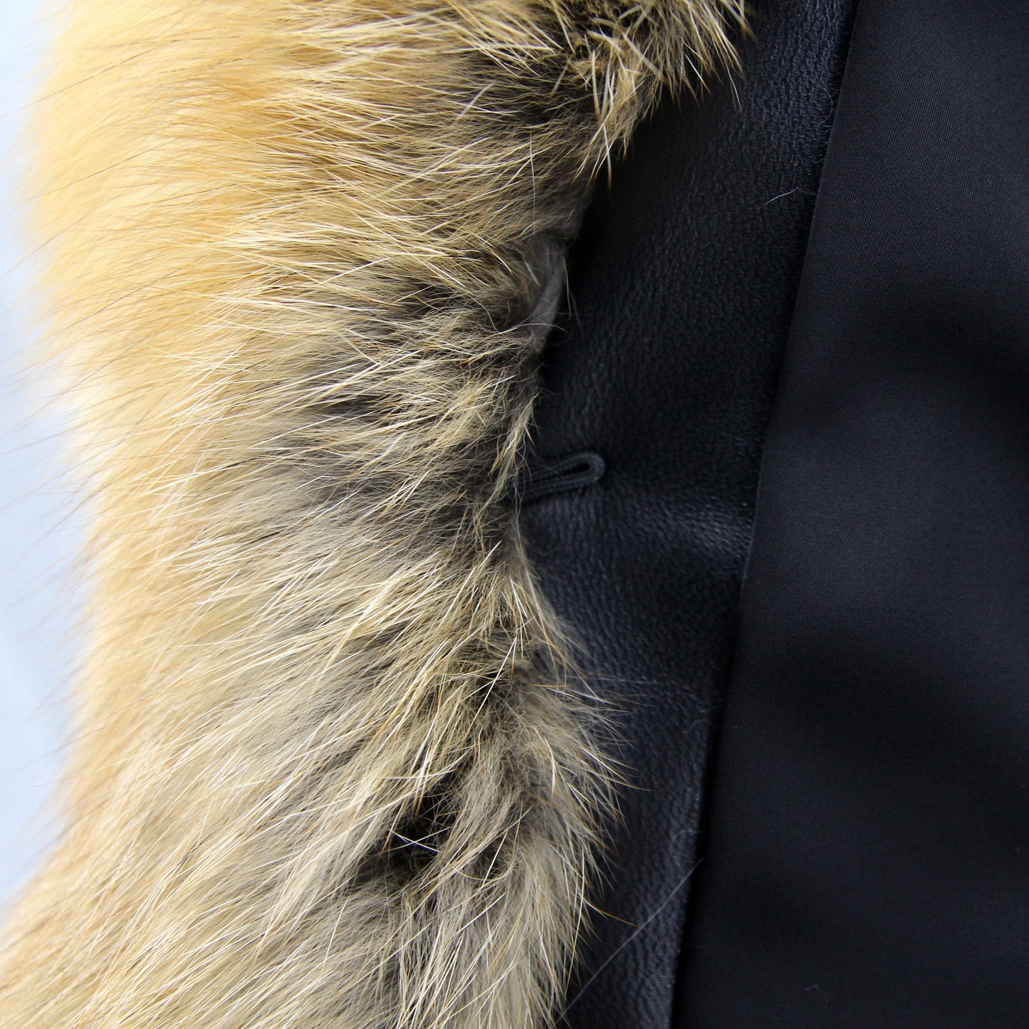 QIUCHEN QC22036 Ladies Women Fashion Real Red Fox Fur Silver fox Fur Coat Winter Cropped Jacket