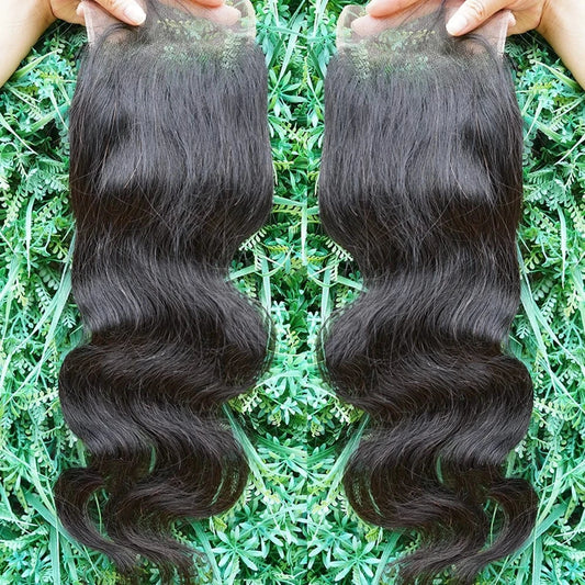 Ready To Ship Hair Product Thin Small Knot 100% Human Hair 4*4  5*5 13*4 Transparent Hd Lace Frontal Closure