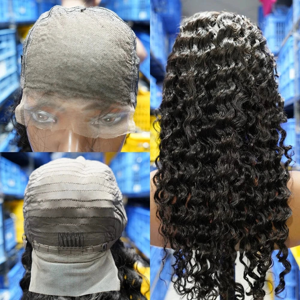 Ready To Ship Stock Pre Plucked Lace Wig, Glueless Humanhair 5x5 Hd Lace Closure Wig Human Hair
