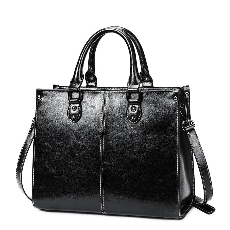 REALER Dropshipping women Shoulder Crossbody Bags Ladies tote Hand bags genuine leather oil wax skin women handbags