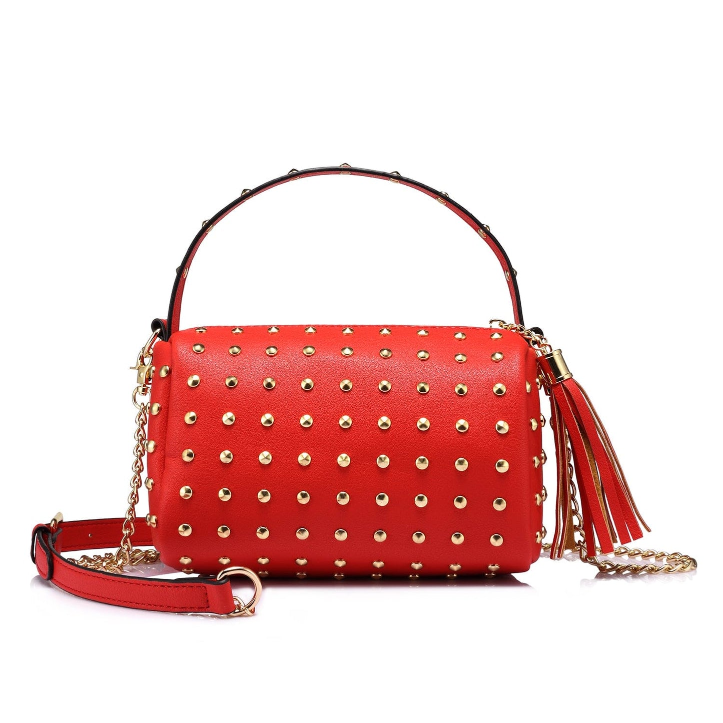Red 2022 LOVEVOOK wholesale Bling Rivets small shoulder bags fashion ladies mini Clutch casual daily use women handbags and purses