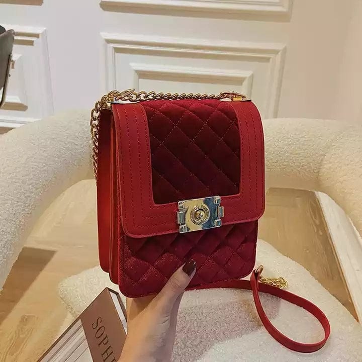 Red 2023  Fashion luxury  handbags women famous brands purses designer crossbody bags