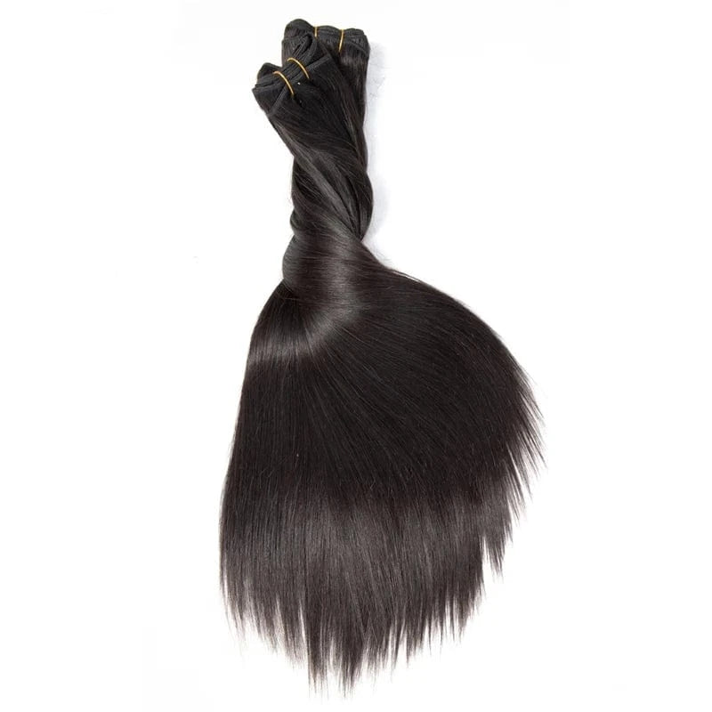 Remy hair 100 double drawn virgin cuticle aligned human hair cheap raw virgin malaysian hair  malaysian