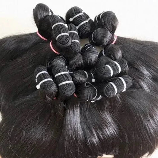 Remy hair 100 double drawn virgin cuticle aligned human hair cheap raw virgin malaysian hair  malaysian