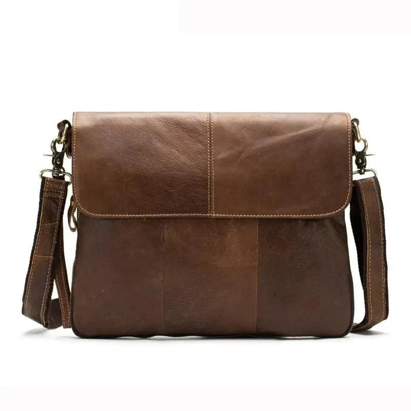 Retro Leather Mens Customized Fashion New Shoulder Messenger Crossbody Bag