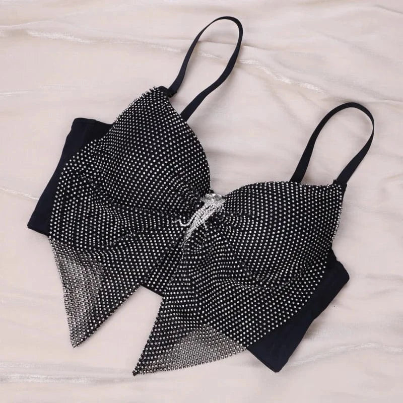 S / Black China private label self adhesive hot plus size transparent strap korean hot girl sexuy padded push up girl sexy bra
