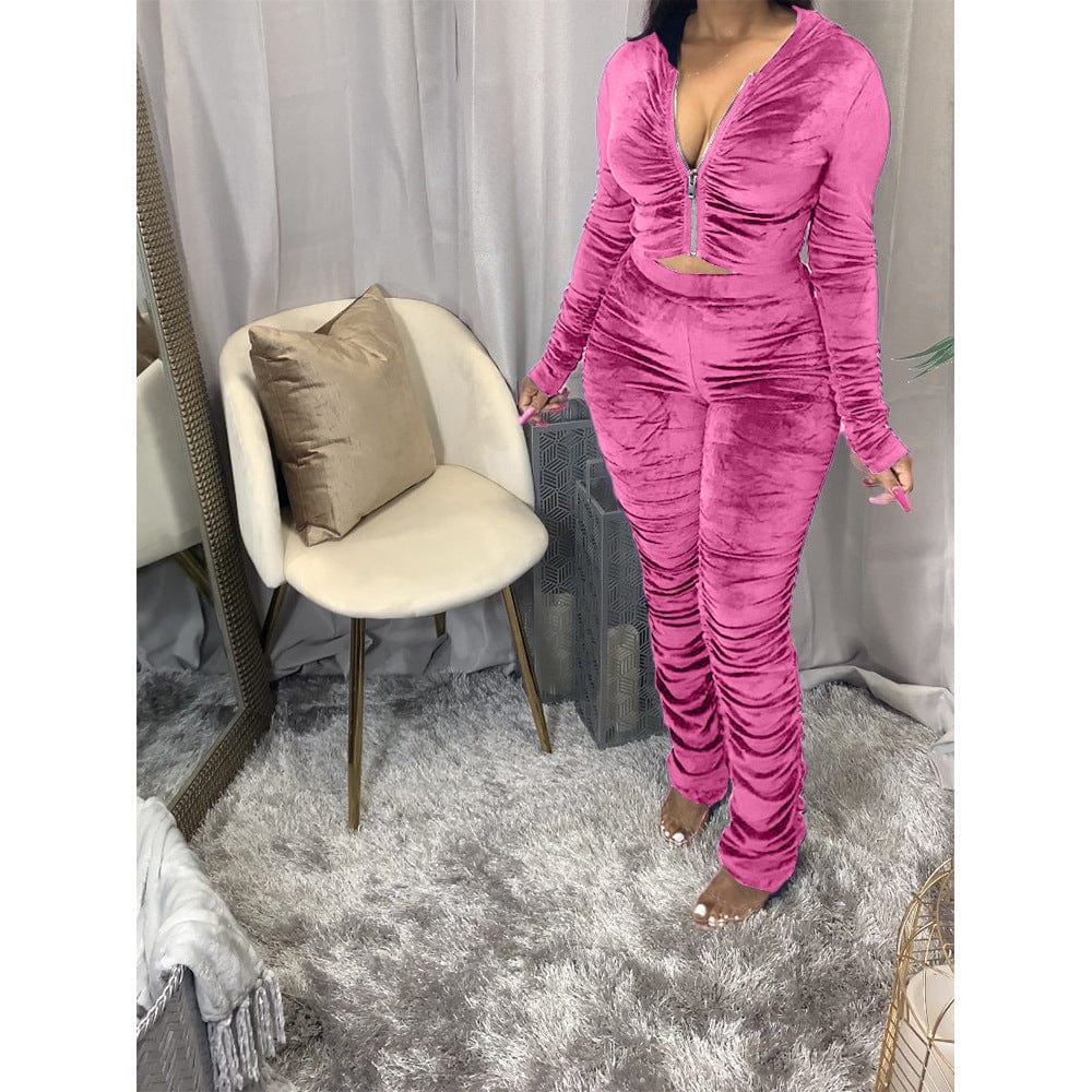 S / COLOR-3 Women great quality clothes one piece clothes designer joggers jumpsuit women's sports fitness yoga set