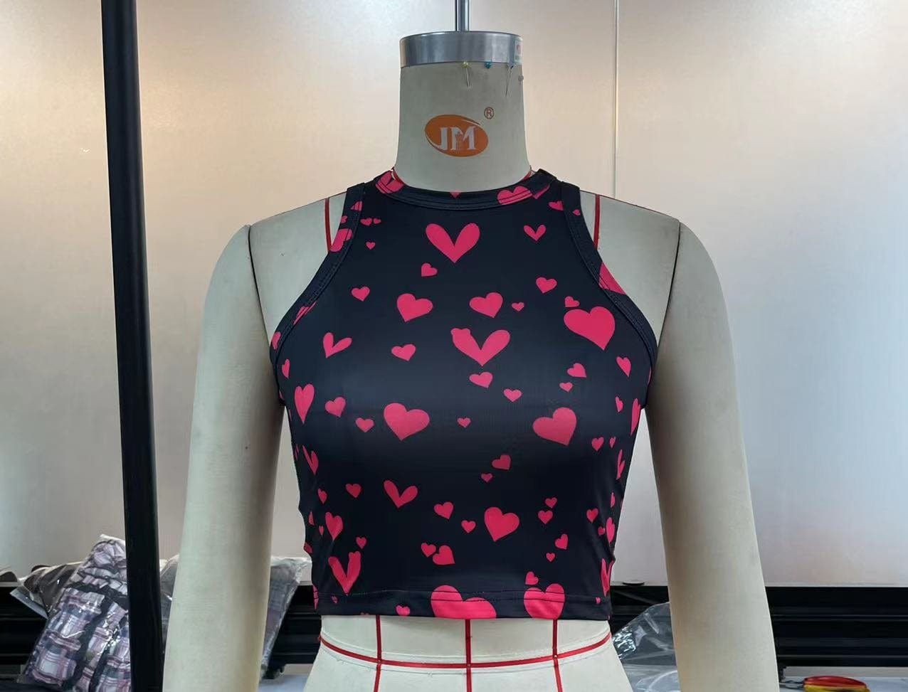 S / D Cheap Summer Girls Y2K Cute Crew Neck Womens Workout Crop Tank Tops Sexy Graphic Print Sleeveless Tank Top Women Vest