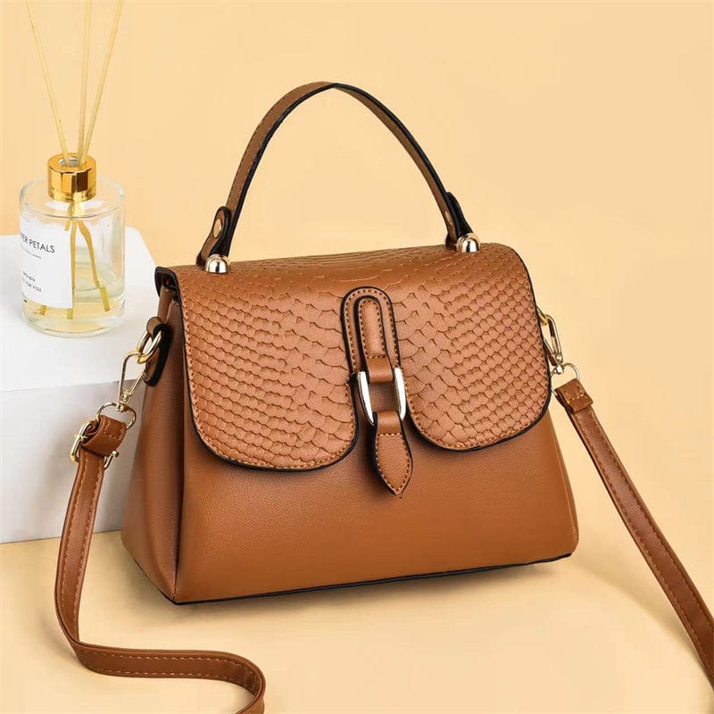 S / earthy yellow 2022 new fashion striped messenger bags simple low-key luxury wholesale shoulder bags solid color design Handbags