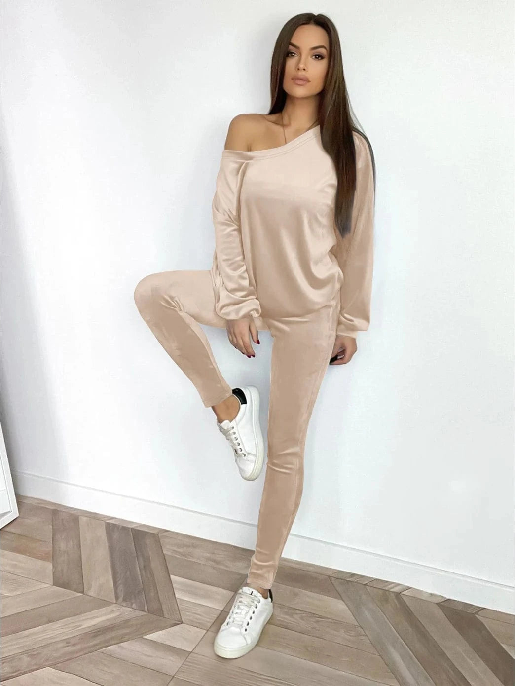 S / EZF003 High Quality Pant Set Clothing 2 Piece Fall 2023 Suits Set For Women