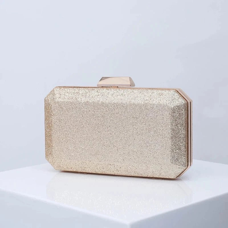 S / Golden Surprise price high grade luxury party dress pu leather sparkly clutch evening bags