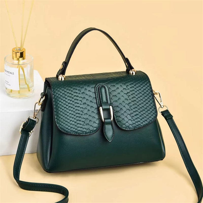 S / Green 2022 new fashion striped messenger bags simple low-key luxury wholesale shoulder bags solid color design Handbags