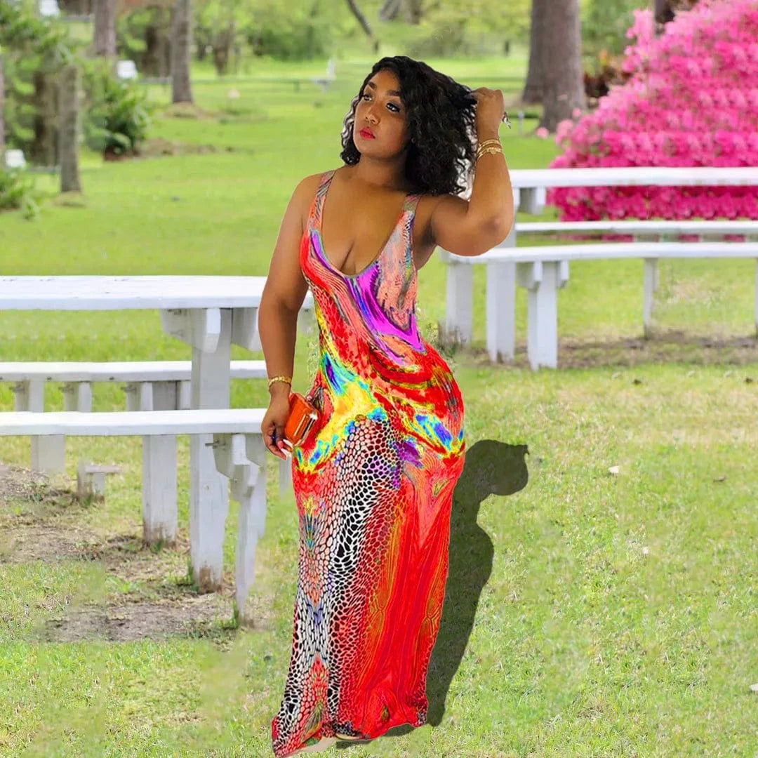 S / Red Casual Sundress Ladies Sun Club Bridesmaid Evening Dresses Long Plus Size Women's Dresses Party Sexy maxi Summer Women Dress