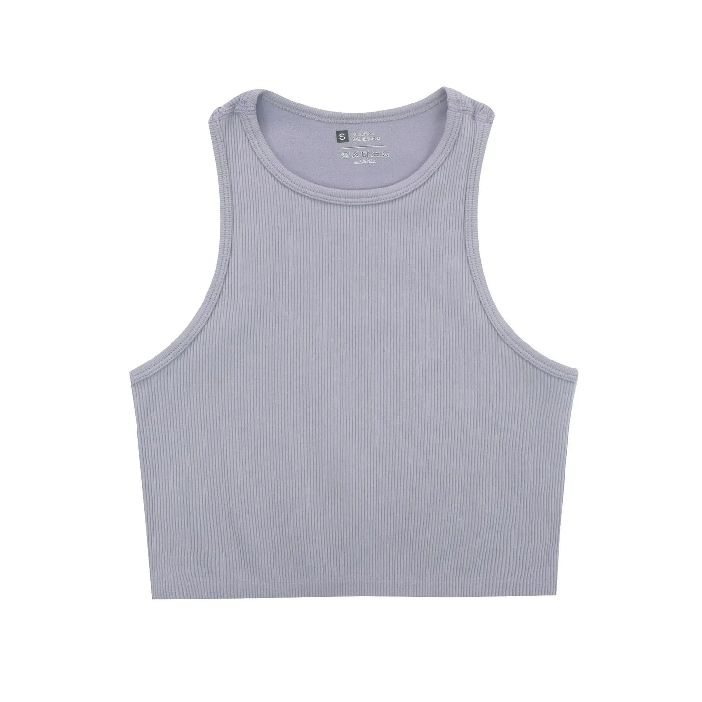 S / silver Hot Selling  Quik Drying Sleeveless Tank Tops For Woman