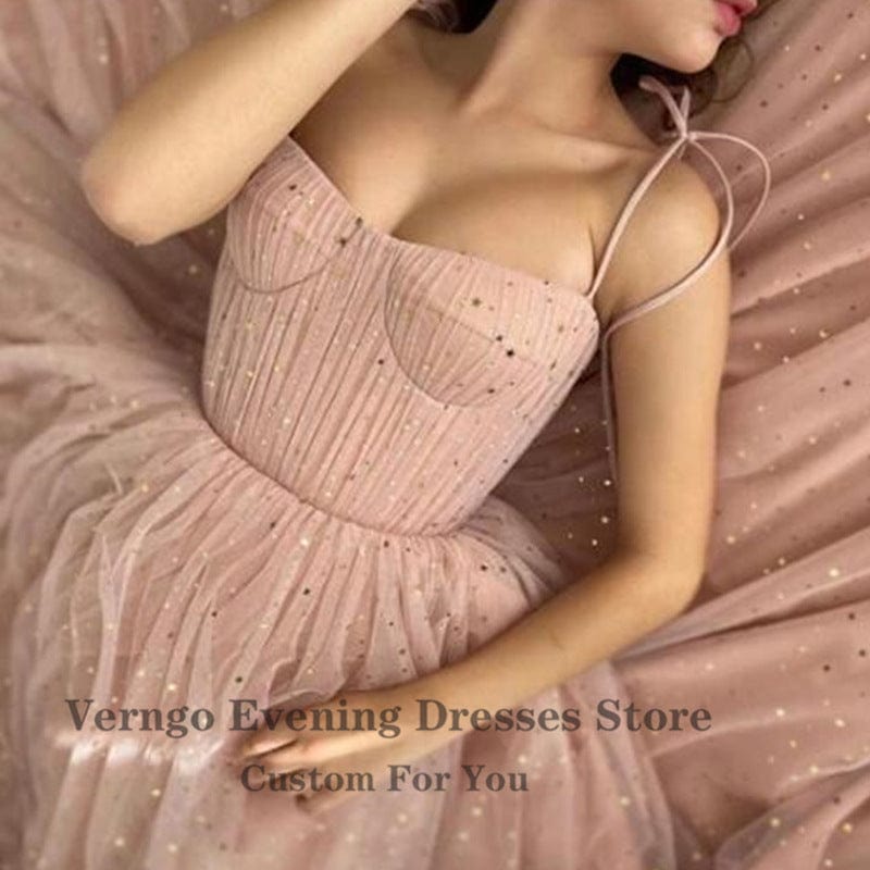 S4058F 2022 New High Quality Customized Plus Size Sequined Mesh Gathered Party Evening Dress