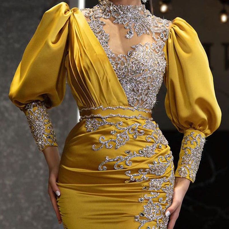 S4141F 2022 New High Quality sexy see-through plus size evening dresses