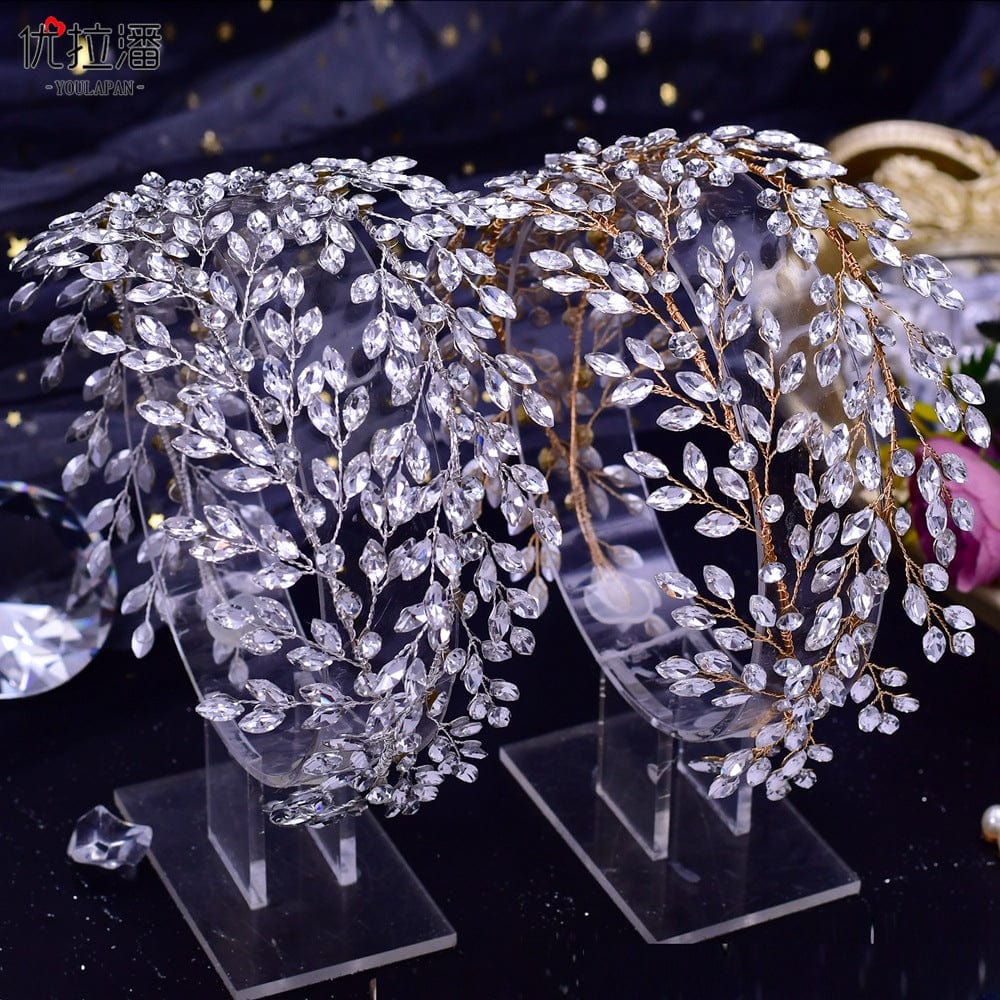 S4186F handmade rhinestone headband wedding photography dress hair accessories
