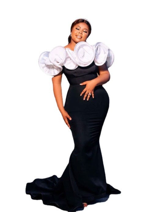 S4726F 2023 new High Quality custom tube top trailing super fairy plus size party dresses women evening elegance