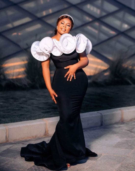 S4726F 2023 new High Quality custom tube top trailing super fairy plus size party dresses women evening elegance