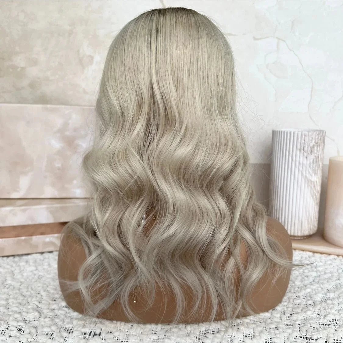 Salon Quality Honey Blonde Highlight Color Short Bob Cut Wig Virgin European Cuticle Human Hair Clear Lace Front Wigs