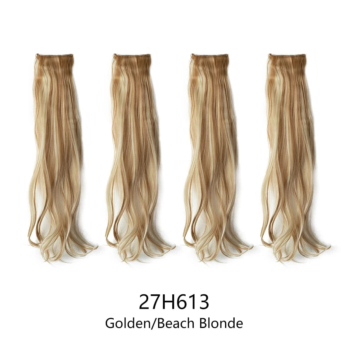 SARLA Dropshipping 16''20''24'' Cheap Synthetic Long Natural Invisible Curly One Piece Hair Pieces Clip in Hair Extension
