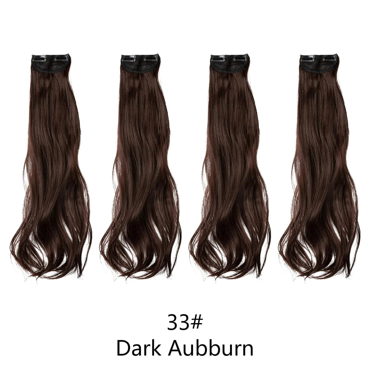 SARLA Dropshipping 16''20''24'' Cheap Synthetic Long Natural Invisible Curly One Piece Hair Pieces Clip in Hair Extension
